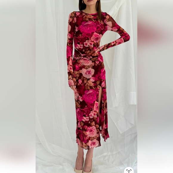 Free People Gianna Maxi Dress /Love Combo - Picture 5 of 16